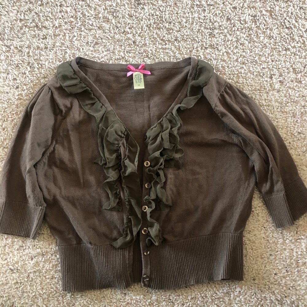 Downeast crop sweater